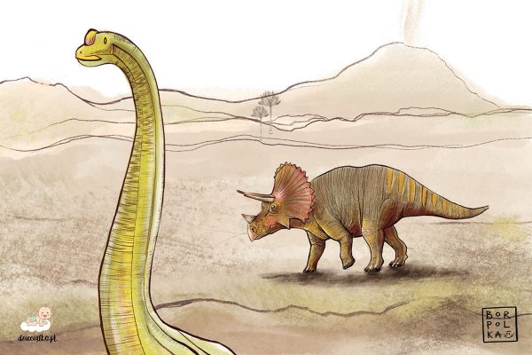 dinozaury fototapeta